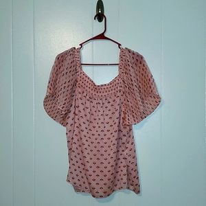 NWT Ann Taylor pink blouse